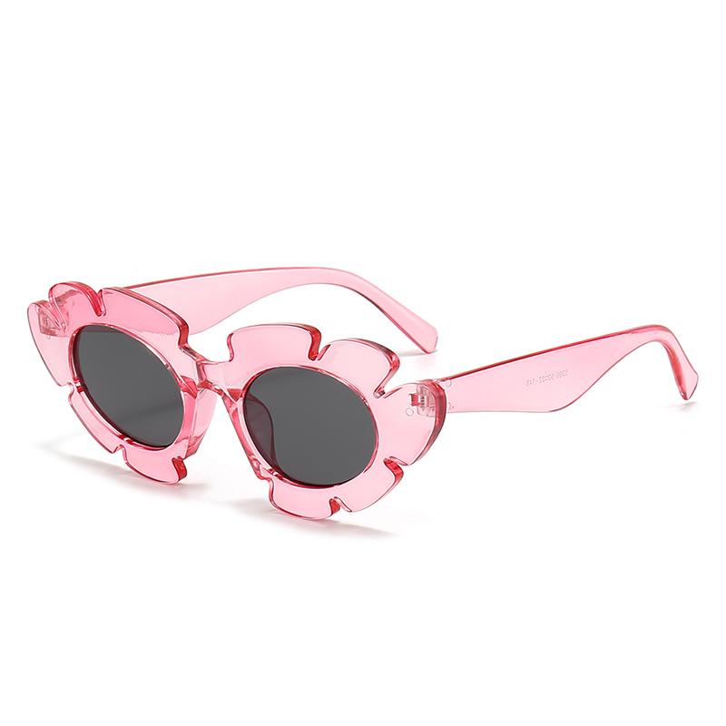 

New Petal-Shaped Statement Women Sunglasses Playful And Quirky-Styled Shades That Are Lightweight And Flexible 5396 розовый