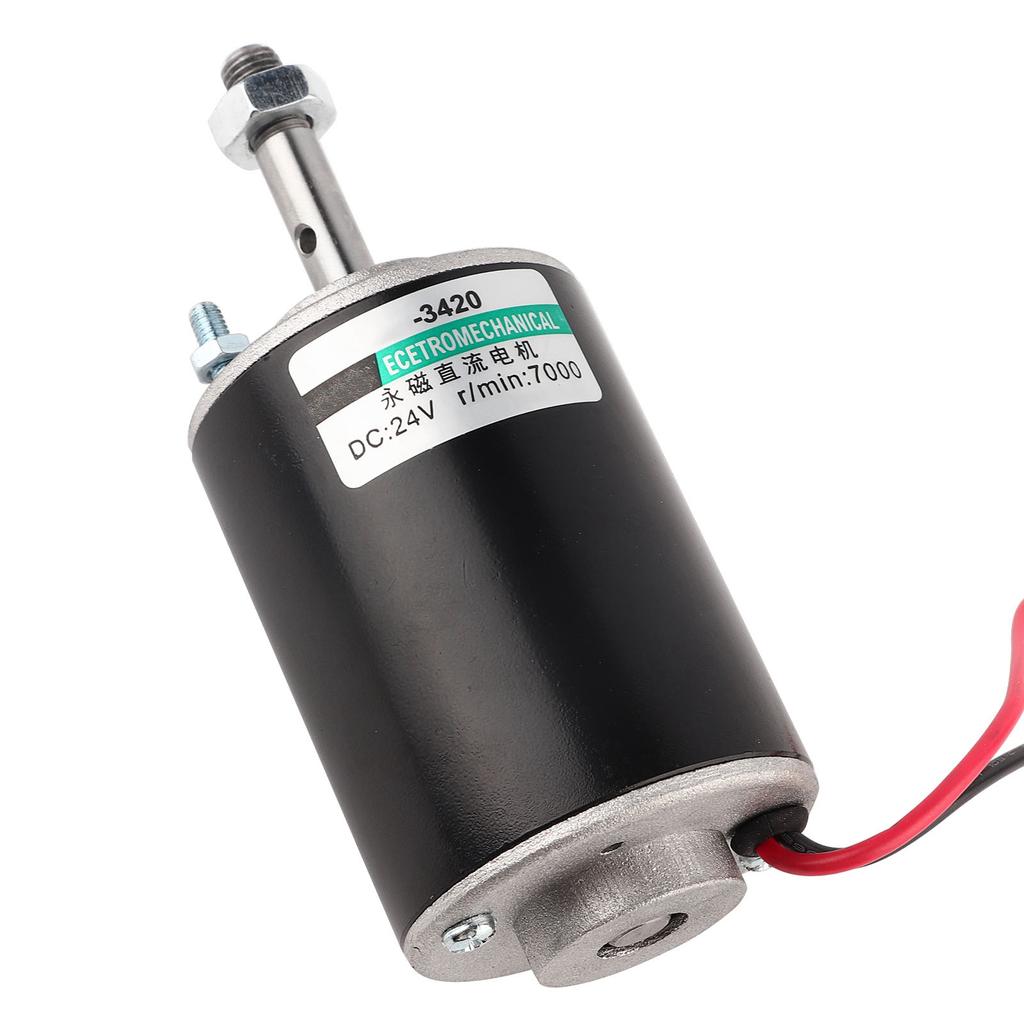 Motor CC Magnet Permanent Viteză Mare Zgomot Redus CW CCW Mini Motoare Electrice cu Perii 30W24V 7000RPM