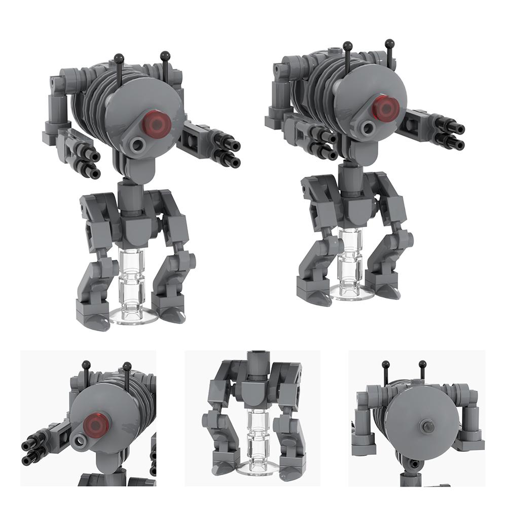 MOOXI Movie Series Set MOC Bricks Robot Compatible With Action Figures Model DIY Sets Adults Building Blocks Toys For Kids Gifts