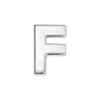 182pcs/lot 8mm 10mm Silver Plain Slide Letter Charms Alphabet A-Z For Bracelet Wristband Keychain Pet Collar DIY Jewelry Making