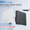 Smart Switch 4000W High Power Voice Control AI Assistant Support Real-Time Monitoring RF433 Remote Control AI Assistant Support