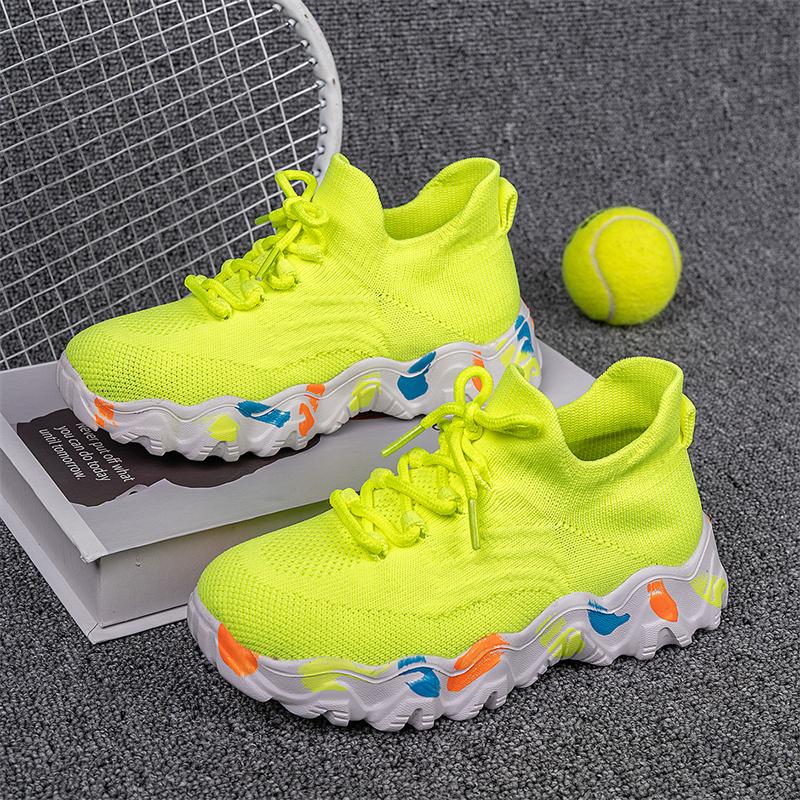 Fashion Knit Sneakers for Girl Breathable Boys Summer Sneakers Outdoor Socks Shoes Kids Children's Running Shoes Zapatillas Niño