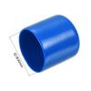 uxcell 15pcs Rubber End Caps 30mm ID Vinyl Round End Cap Cover Screw Protector Blue