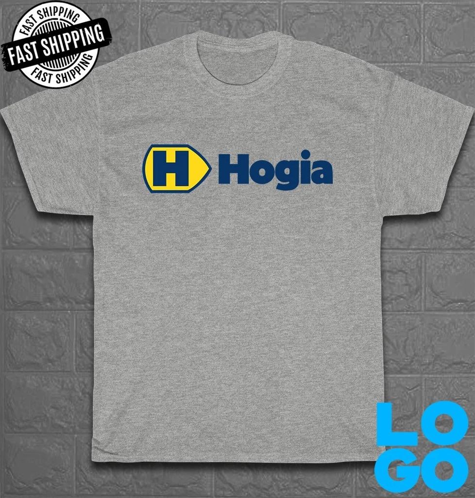 New Hogia Logo Men's Funny T-Shirt Made In USA Size S to 5XL