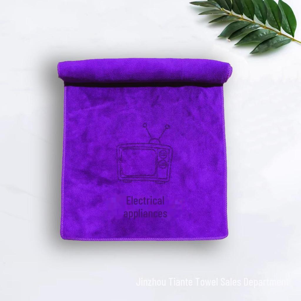 Thick Absorbent Household Cleaning Towel - Lint-Free Kitchen Rag for Sanitation and Organization