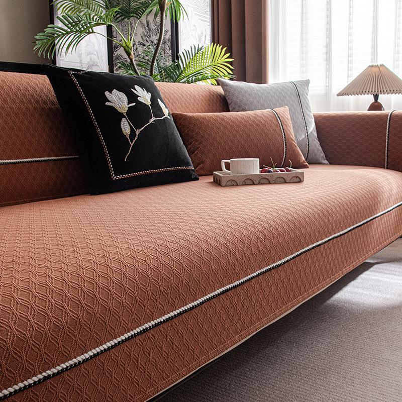 

Chenier Sofa Cushion, Universal Seat Cushion Cover For All Seasons, Modern High-End Cover Cloth, Non-Slip And Anti-Cat Scratch Seat Cushion 70*70cm