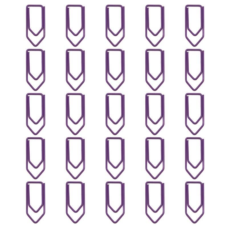 Metal Crayon Paper Clips in Assorted Colors Ideal for Bookmarking and Organizing Office Documents Durabiity