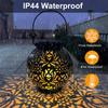 Solar Light Iron Art Hanging Light Chandelier Led Ground Outdoor Lights With Plug Panel Walkway String For-Decoration For-Garden