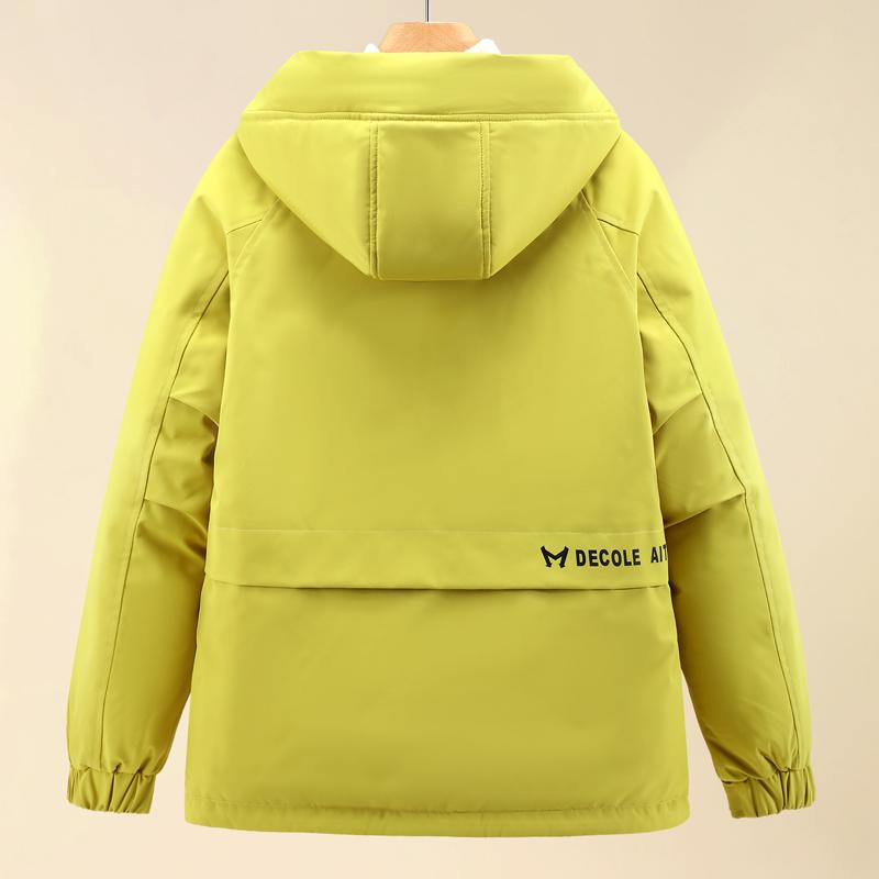 Fashion Woman Parkas Winter Short Coats Hooded Thick Warm Outerwears Women's Jackets