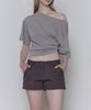 Deoenel Low Cargo Shorts - [Brown]