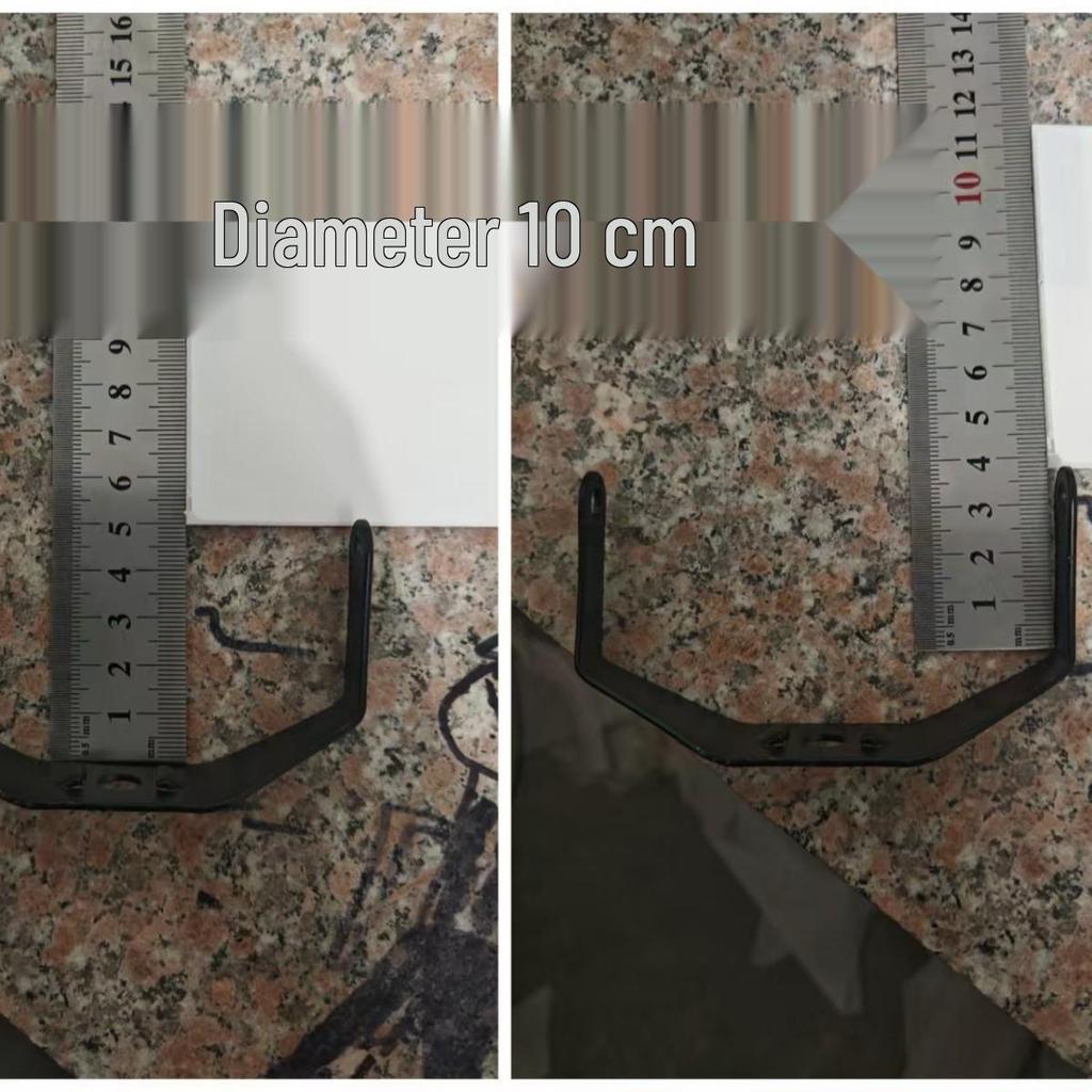 High-Strength One-Piece Stamping Spotlight Bracket, Diameter Options: 10, 8, 7, 5, 3.5 Cm.