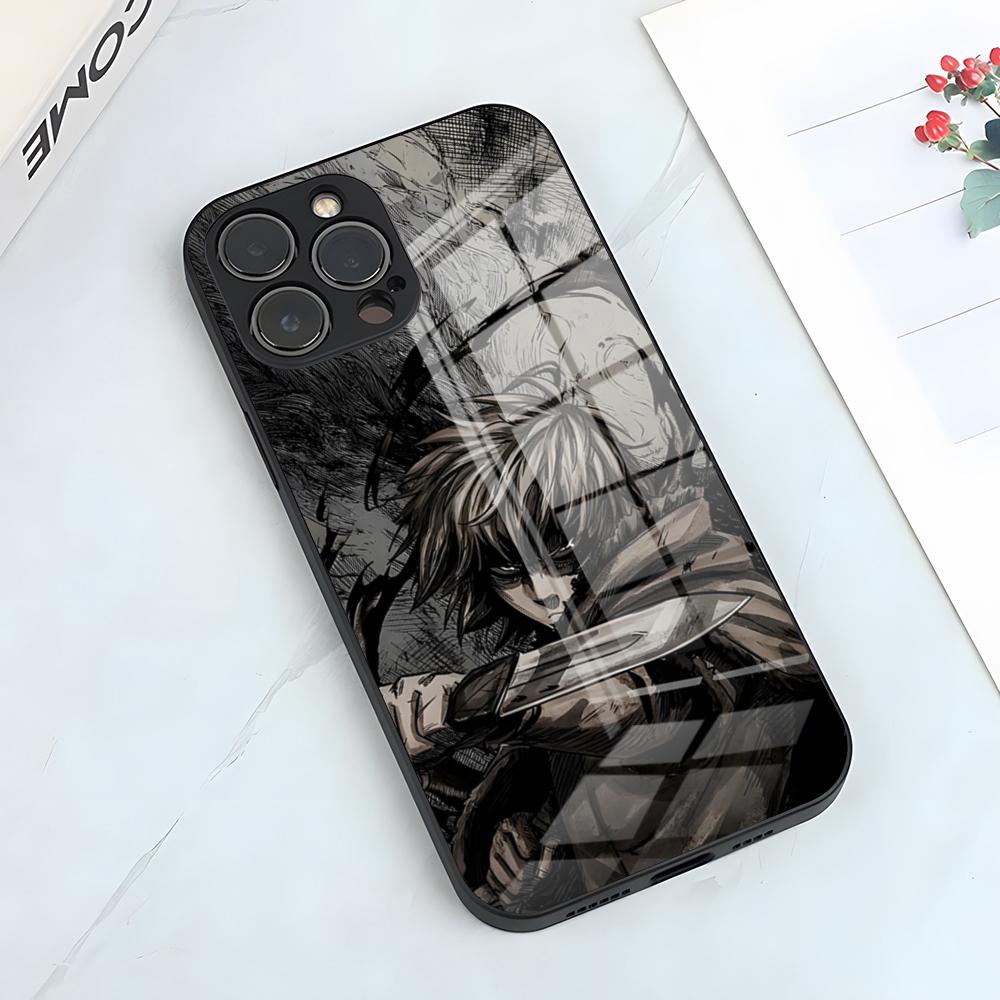 

Vinland Saga Anime Phone Case For IPhone 17 Pro Max 15 Pro 16 14 Plus 12 13 Mini 11 Pro Shockproof Glass Cover iPhone14 Plus