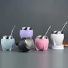 280ML Thermal Cup Stainless Steel Vacuum Mug Portable Insulated Beverage Cup for Hot And Cold Drinks