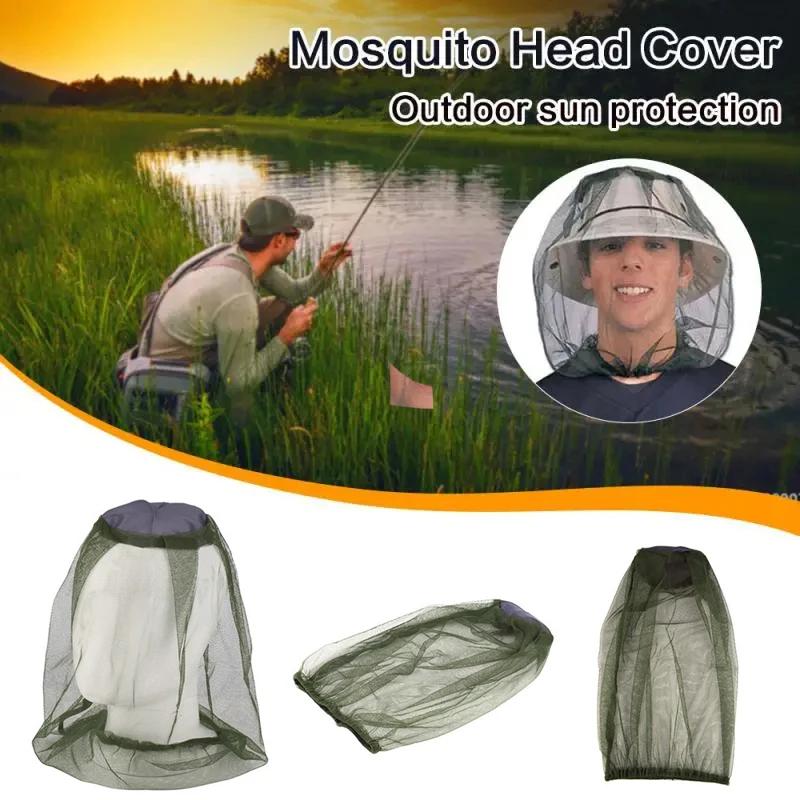 Mosquito-Proof Veil Breathable Fabric Outdoor Mosquito Net Clear View Easy Wear Fishing Camping Garden Insect Shield Net
