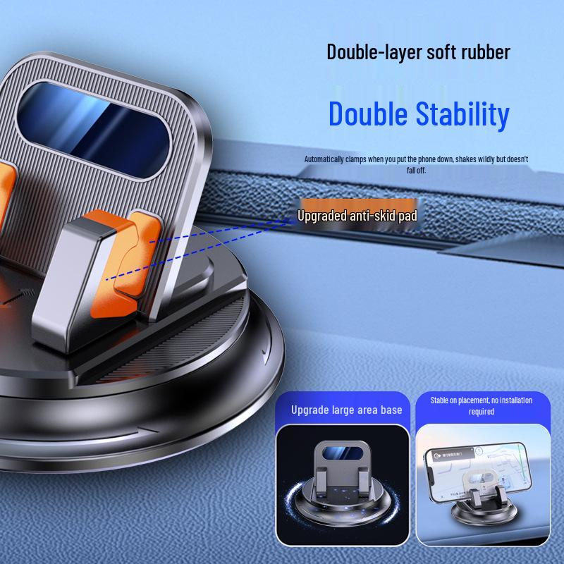 2025 Car Phone Holder: New Model Center Console Dashboard Suction Cup Mount