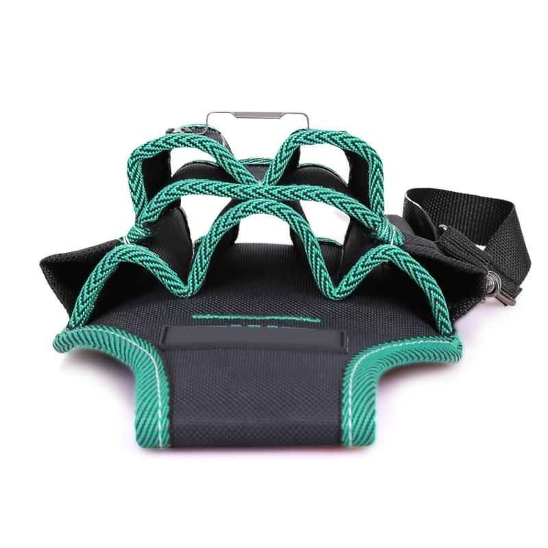 Tear Resistant Tool Belt Pouch for Carpenters and Electricians with Comfortable Fit and Enhances Portability
