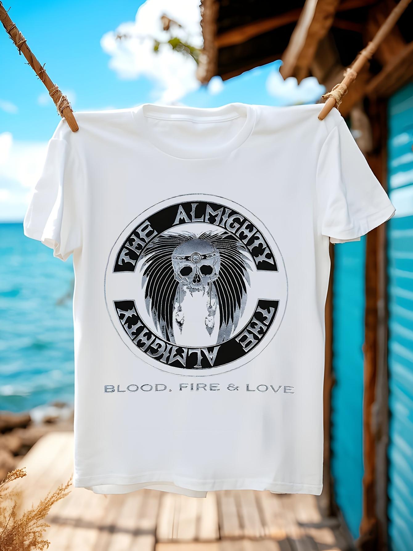Heavy Metal Graphic Tshirt Graphic Tee - Almighty Blood F... XXL