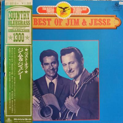 LP Record JIM  JESSE  Best Of Jim  Jesse GT6010 LONDON 1974 Japan CountryFolk Used