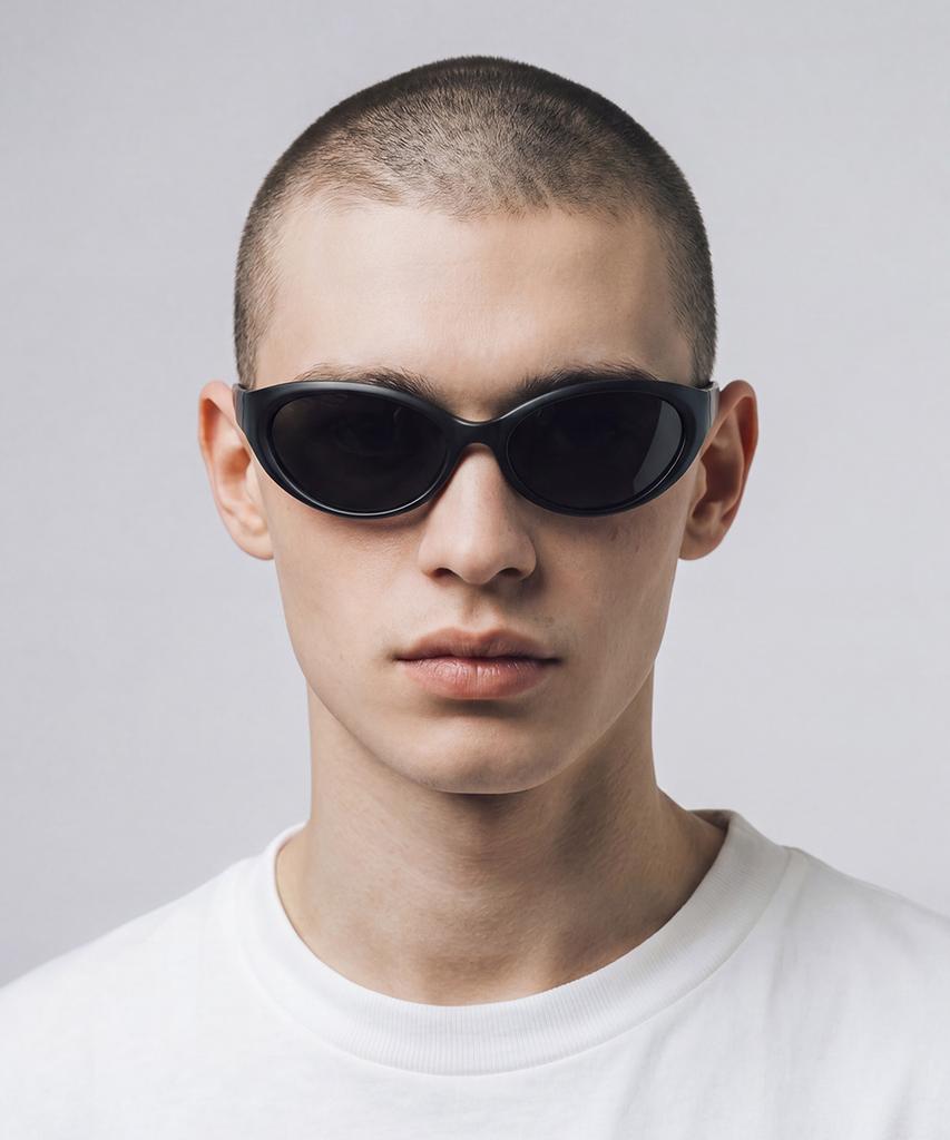 Lukadiseu Lk41 Phantom Oval Sunglasses
