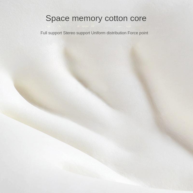 Portable Small Pillow Single Memory Foam Small Mini Office Lunch Break Nap Pillow Cervical Vertebra Travel Pillow