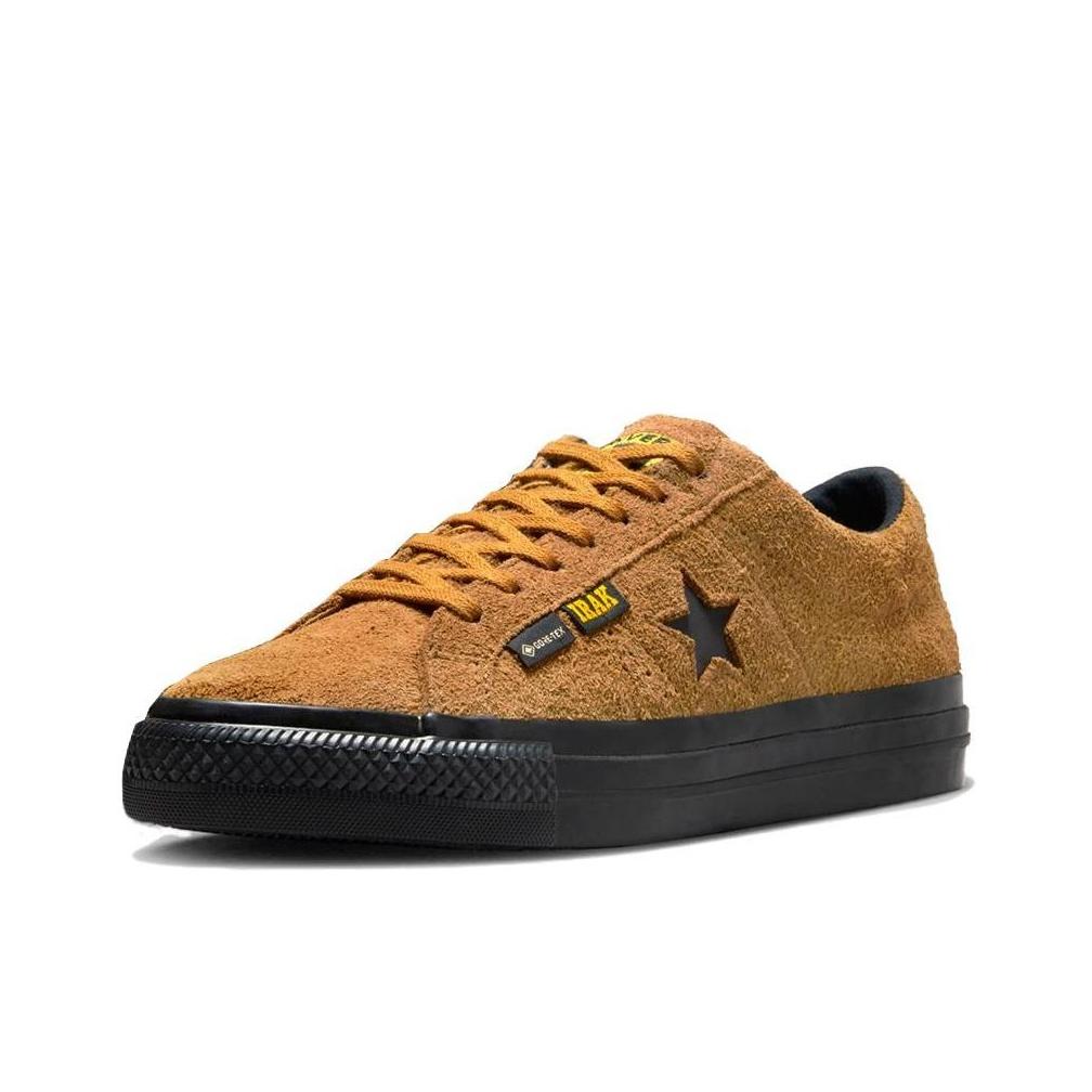 IRAK x Converse One Star Pro Low GORE-TEX Jantarově hnědé Unisex tenisky Černé A13648C