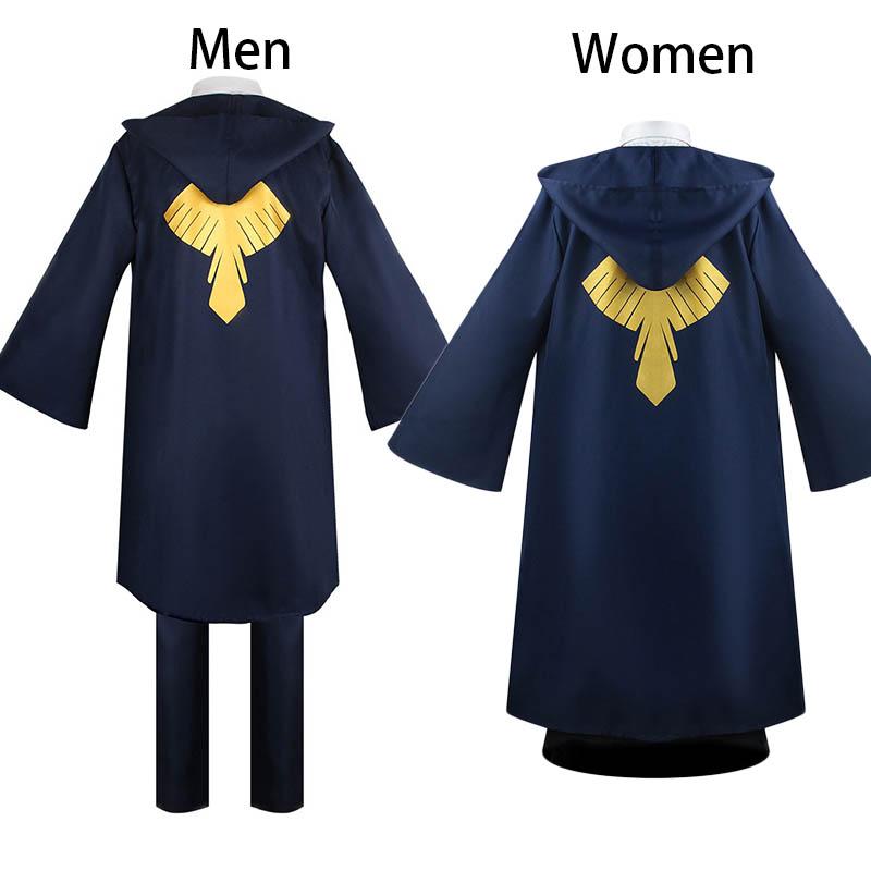 Cosplay Mashle Magic Muscles Lemon Irvine Cosplay Kostüm Perücke Adler Rob Trench Kopfbedeckung Schuluniform Tägliche Mashle Outfits Für