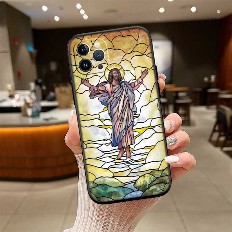 

NH44 The Baptism of Jesus New High-End Shell Phone Case for iPhone 16 15 14 13 12 Pro Max Plus Mini iPhone 13 Pro