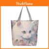 Canvas Tote Bag For Women Large Capacity Ecofriendly Casual Daily Use
