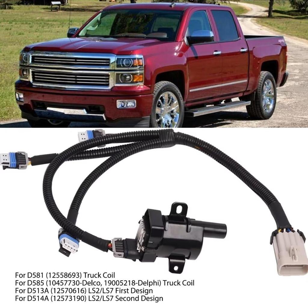 2 Set Ignition Coil Harness Connector for G M LQ9 LQ4 LS2 LS3 LS7 LSX 4.8 5.3 6.0 6.2 7.0