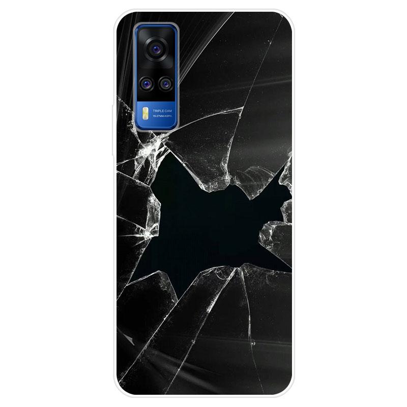 Case for Vivo Y53s 4G (6.58), KJYF Lightweight and Drop Resistant Bumper Case, Transparent Silicone Soft TPU Case, Anti-Scratch Thin Cases for Vivo Y53s 4G - [2 Pieces Case for Vivo Y53s 4G (6.58), KJYF Lightweight and Drop Resistant Bumper Case, Transparent Silicone Soft TPU Case, Anti-Scratch Thin Cases for Vivo Y53s 4G - [2 Pieces