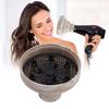Foldable Hair Diffuser Portable Universal Blow Dryer Attachment for Hair Dryer with 4-5cm Diameter