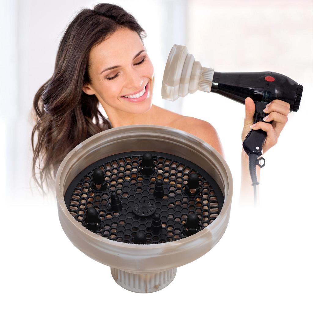 Zusammenklappbarer Haar-Diffusor Tragbarer Universeller Föhnaufsatz für Föhn mit 4-5 cm Durchmesser