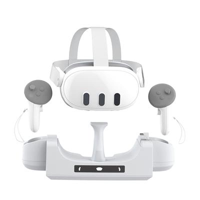 Wall Mountable Charging Stand Controller Charging Solution for VR Headset Organize & Charge Suitable for MetaQuest 3