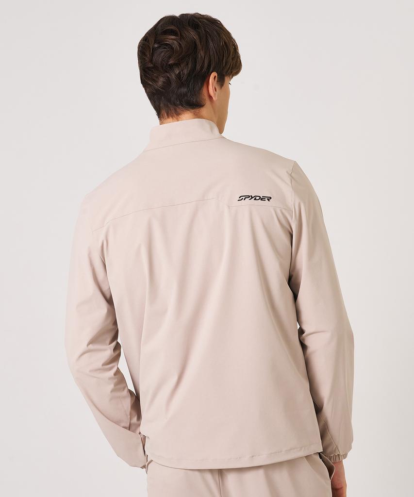 Spyder Men'S Lightweight Woven Stretch Zip-Up Spkfcnjk001Mbeg
