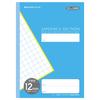Showa Notebook Japonica 12mm Notebook, Grid, Blue, 5-Pack, MJS-125