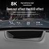 Blue Mountain Curved HUD Protector Dust Cover for 23-24 Wey Model Car Dashboard