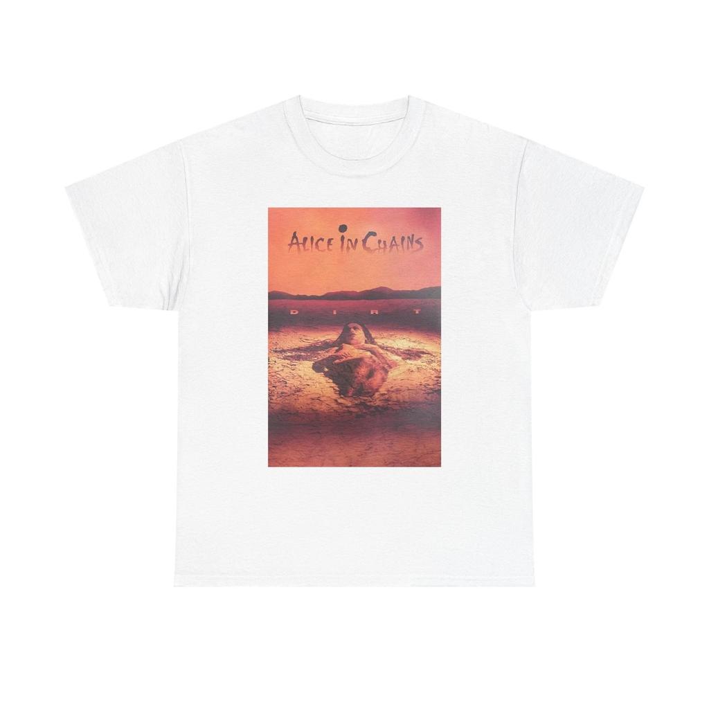 Alice In Chains Graphic T Shirt Rock Merch 90s Vintage Unisex Heavy Cotton Tee