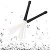 Retractable Nylon Bristle Drum Stick Percussions Drumsticks Brushes Rods Drum Brush for Acoustic Rock Music Lover