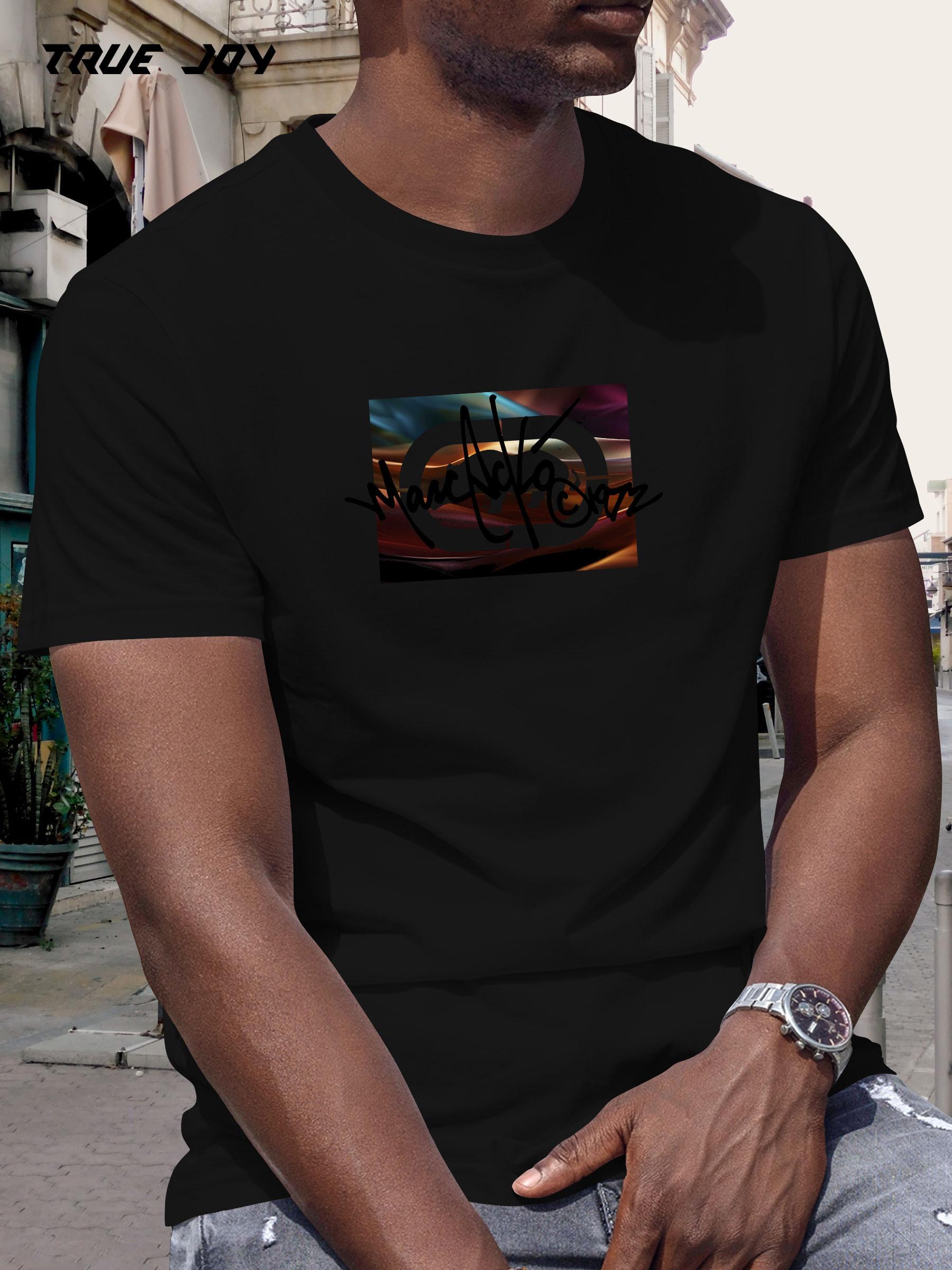 T-shirt with Rhino English Print M