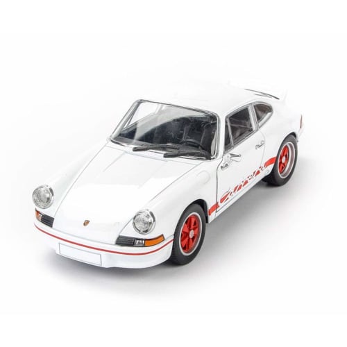 Willy WELLY 1/24 Scale 1973 Porsche 911 Carrera RS 2.7 White Diecast Car