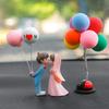 Cute And Creative Couple Decoration For Car Interior New Trendy Cartoon Style Mirror Pendant For Girls