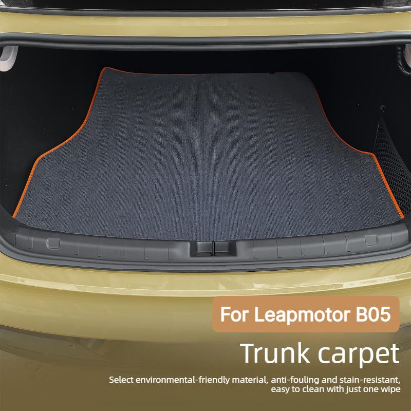 For Leapmotor B05 Lafa 5 2026 Full Surround Trunk Carpet Anti Dirt Wear Resistant Cargo Liner Mat