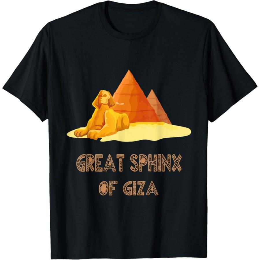 

Great Sphinx of Giza Old Egyptian Pharaoh family bday Xmas T-Shirt XXXXXL