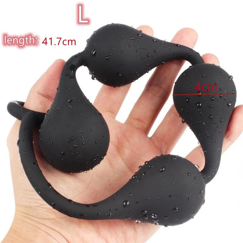 Super Long Anal Beads Anal Plug Prostate Massage Big Butt Plug Vaginal Balls Anal Stimulation Pull Bead Dildo Deep Anal sex Toy