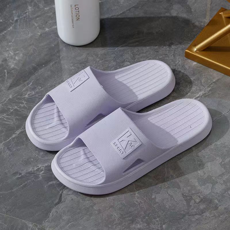 

Non-Slip PVC Soft Sole Summer Indoor Outdoor Home Bath Slippers for Women CouplesNew Arrivals 38/39