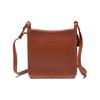 Le Foulonné 20 Leather Solid Color Zipper Shoulder Crossbody Bag Small Women Bags Light-Red-Brown 10138021121