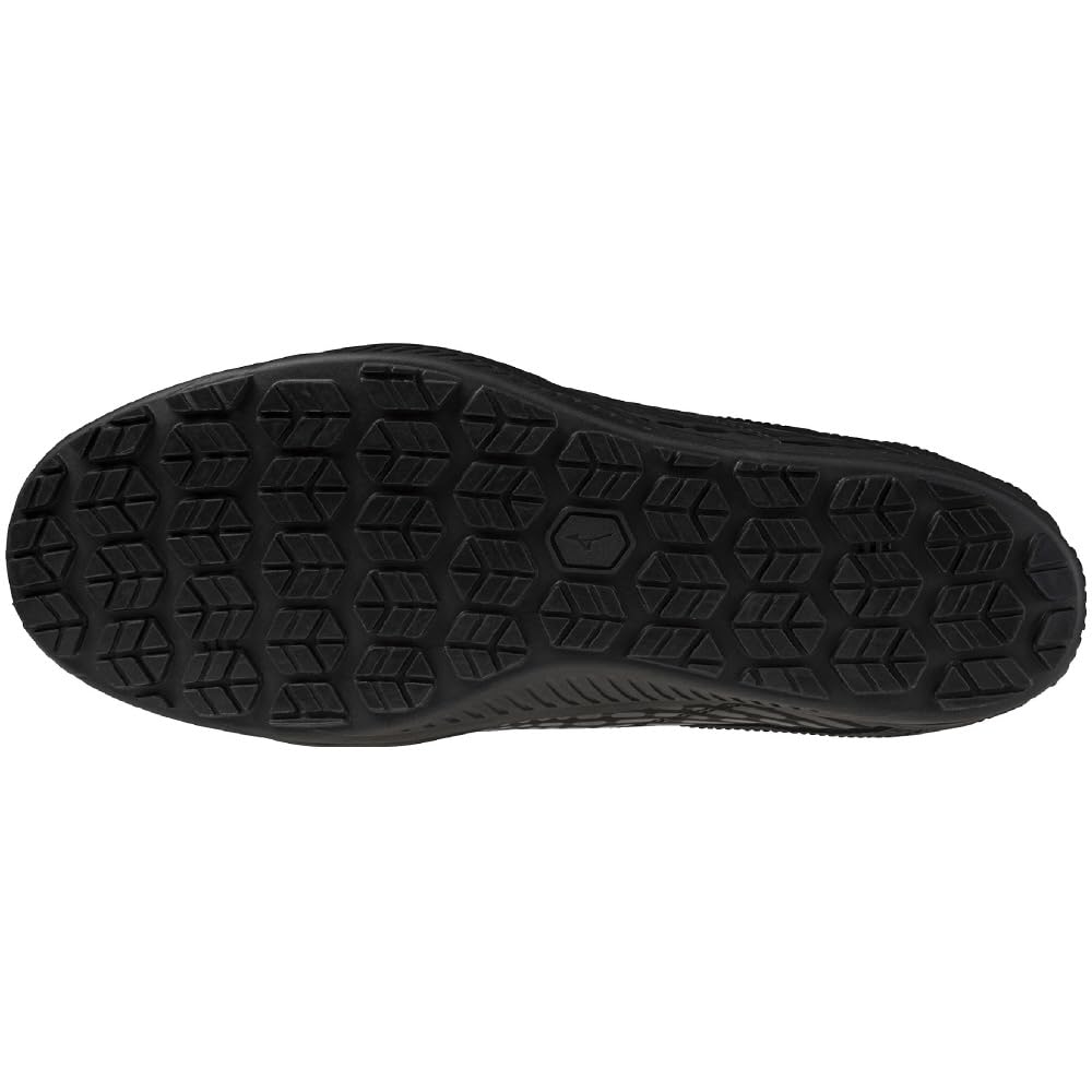 Mizuno Almighty TDII 81H BOA Work Shoes Size Black x Dark Silver x Black F1GA2510, 26.5 cm,