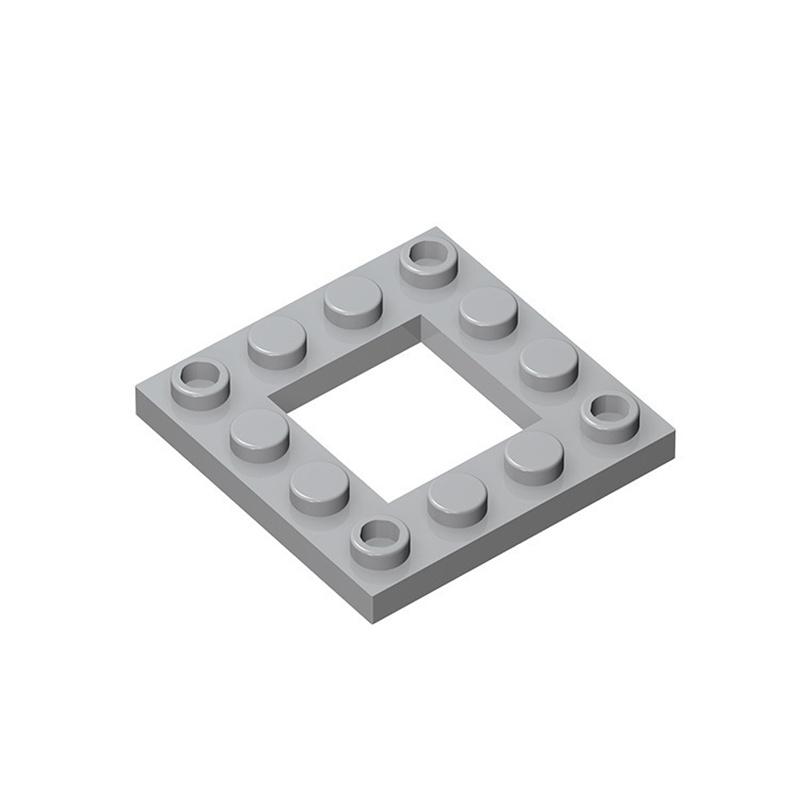10pcs 64799 Plate Modified 4x4 with 2x2 Cutout Bricks Collections Modular GBC Toys For Technical MOC Building Blocks