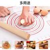LOYELEY Cooking Mat, Kneading Mat, Large Size, Confectionery Mat, Silicone Baking Mat, Heat-Resistant, Non-Slip, Graduations, Reusable, Baking Mat, Co