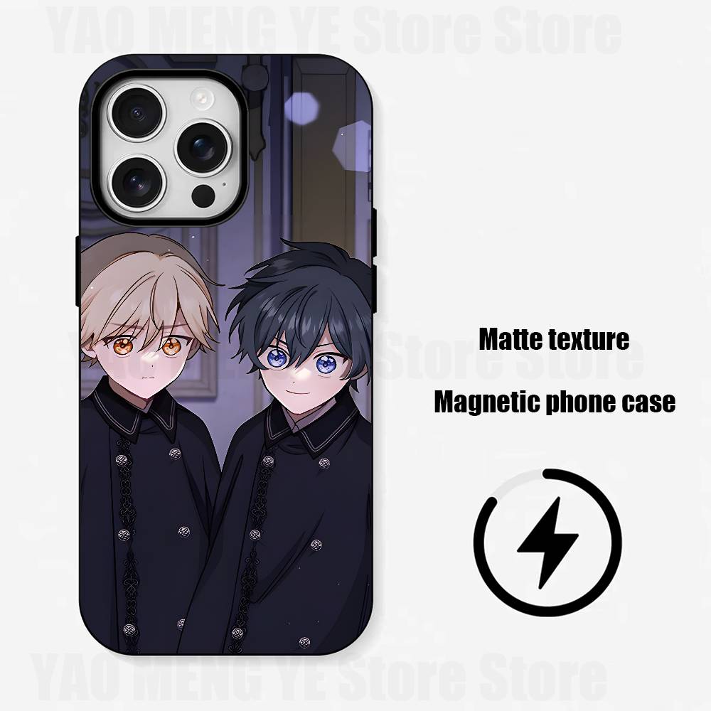 Philia Leo Diati Manhwa Frosted Soft For Phone Case For Iphone 11,12,13,14,15,16,17 Pro Max XS Wireless Charge Magnetic Cover